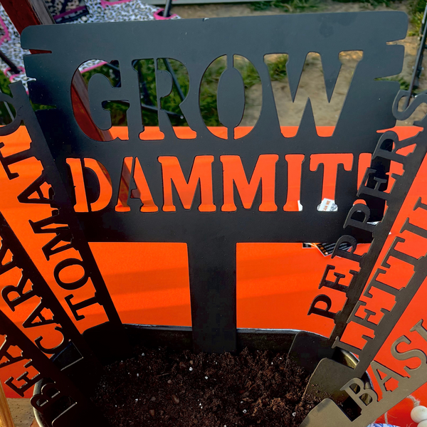 Matt Black Grow Dammit!