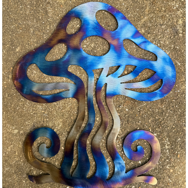 Blowtorched Groovy Mushroom